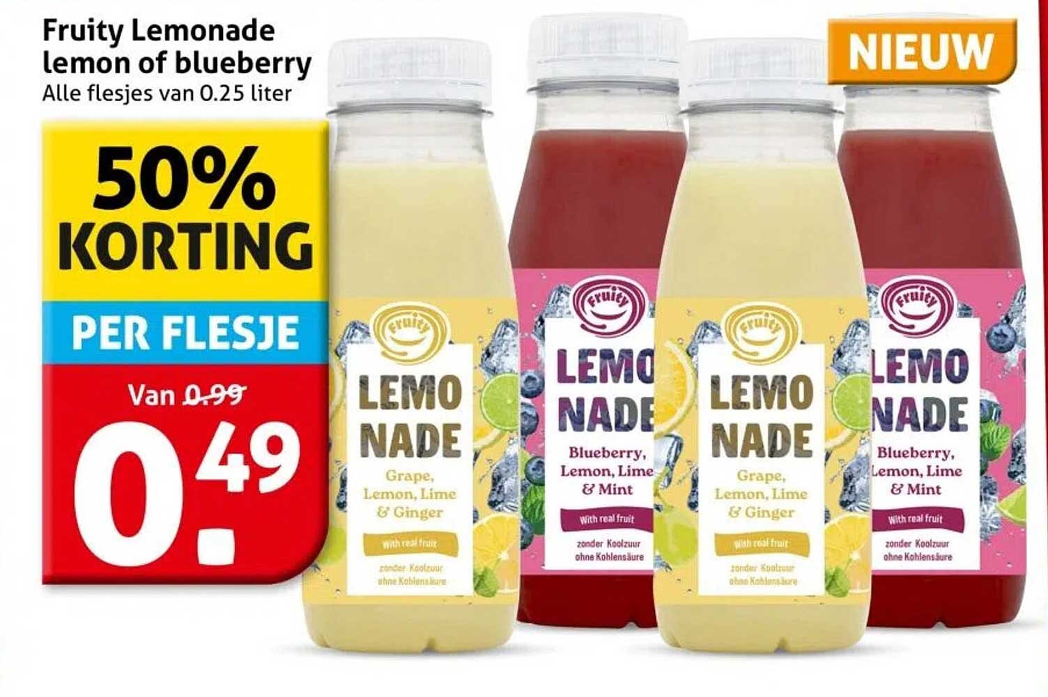 Fruity Lemonade lemon of blueberry