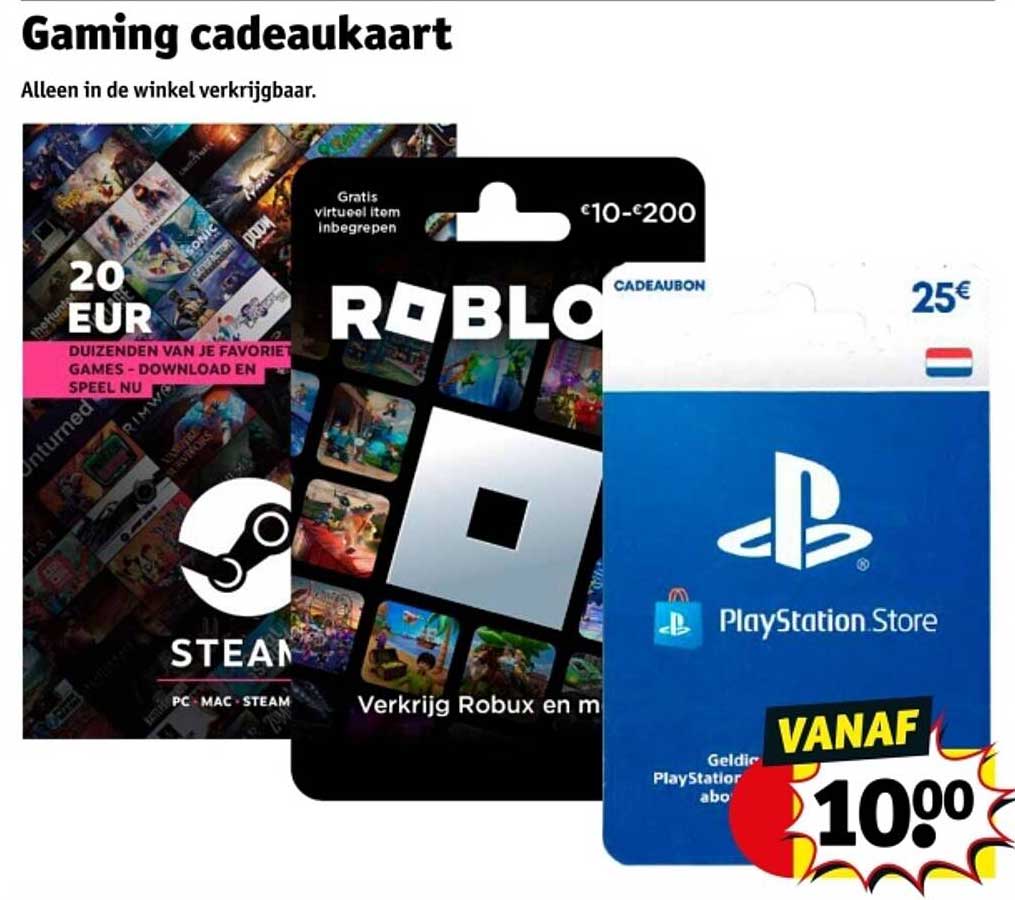 Gaming cadeaukaart