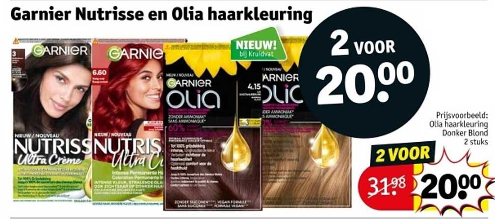 Garnier Nutrisse en Olia haarkleuring