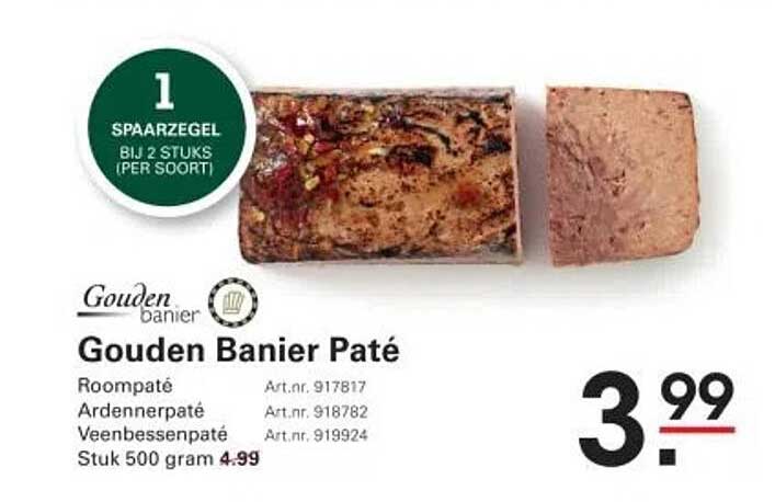 Gouden Banier Paté