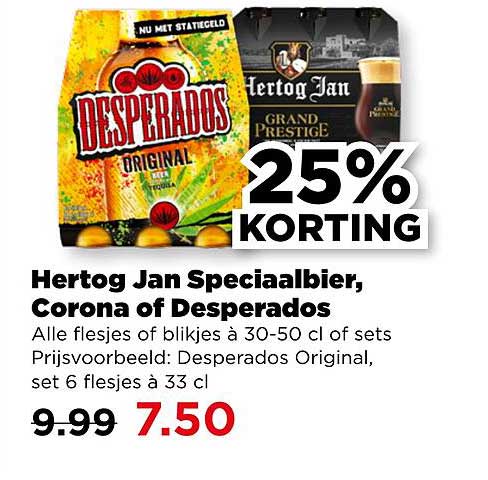 Hertog Jan Speciaalbier, Corona of Desperados