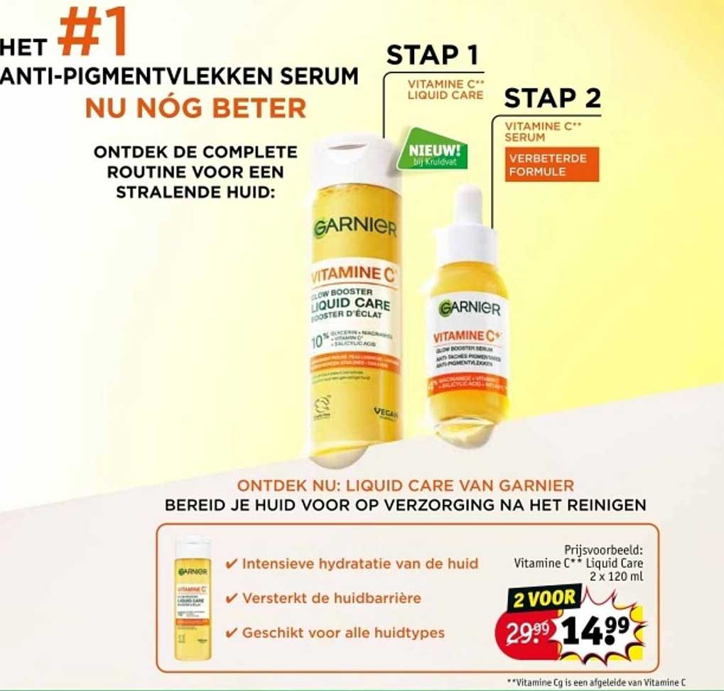 Het #1 anti-pigmentvlekken serum NU NOG BETER