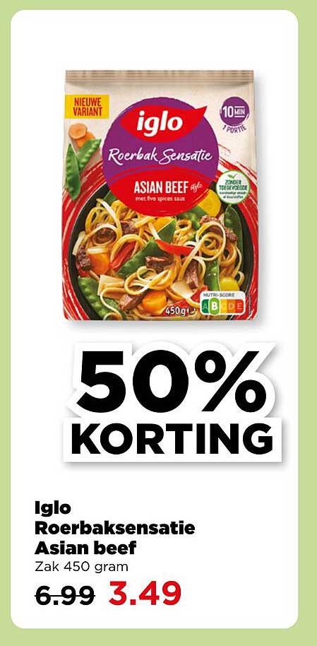 Iglo Roerbaksensatie Asian beef