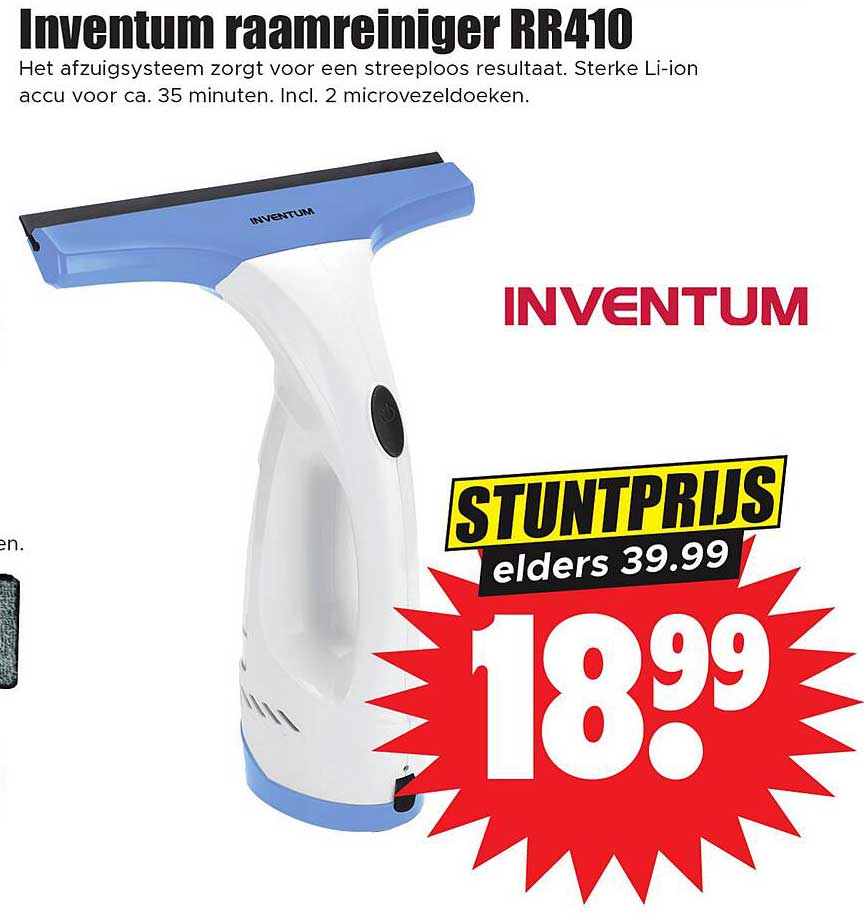 Inventum raamreiniger RR410