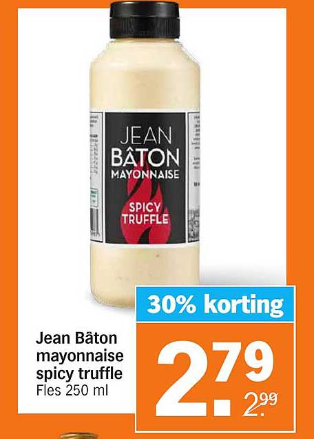 Jean Bâton mayonaise spicy truffle
