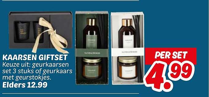 KAARSEN GIFTSET