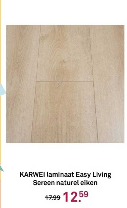 KARWEI laminaat Easy Living Sereen naturel eiken