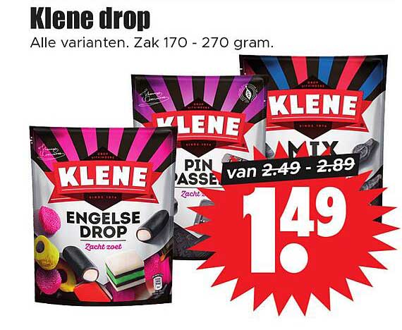 Klene drop