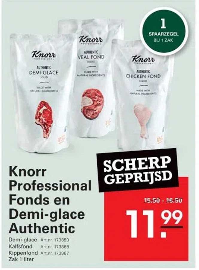 Knorr Professional Fonds en Demi-glace Authentic