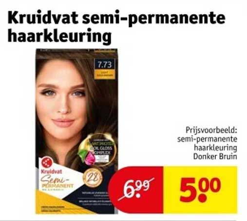 Kruidvat semi-permanente haarkleuring