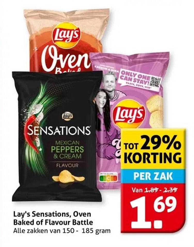 Lay's Sensations, Oven Baked of Flavour Battle