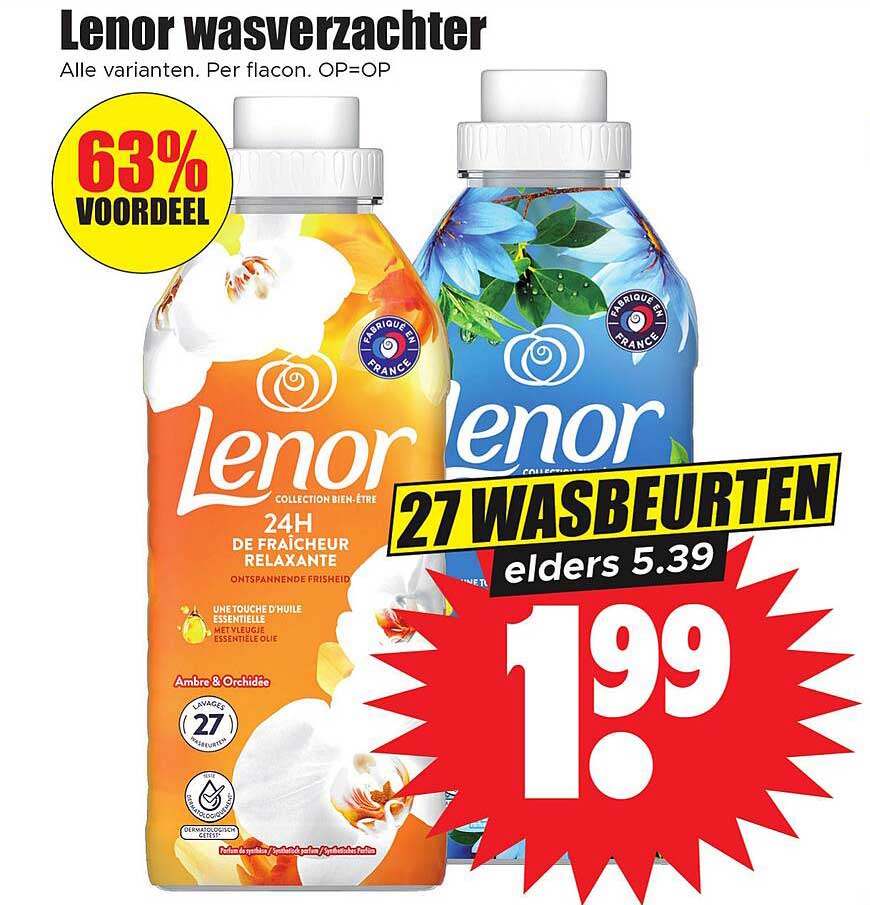 Lenor wasverzachter