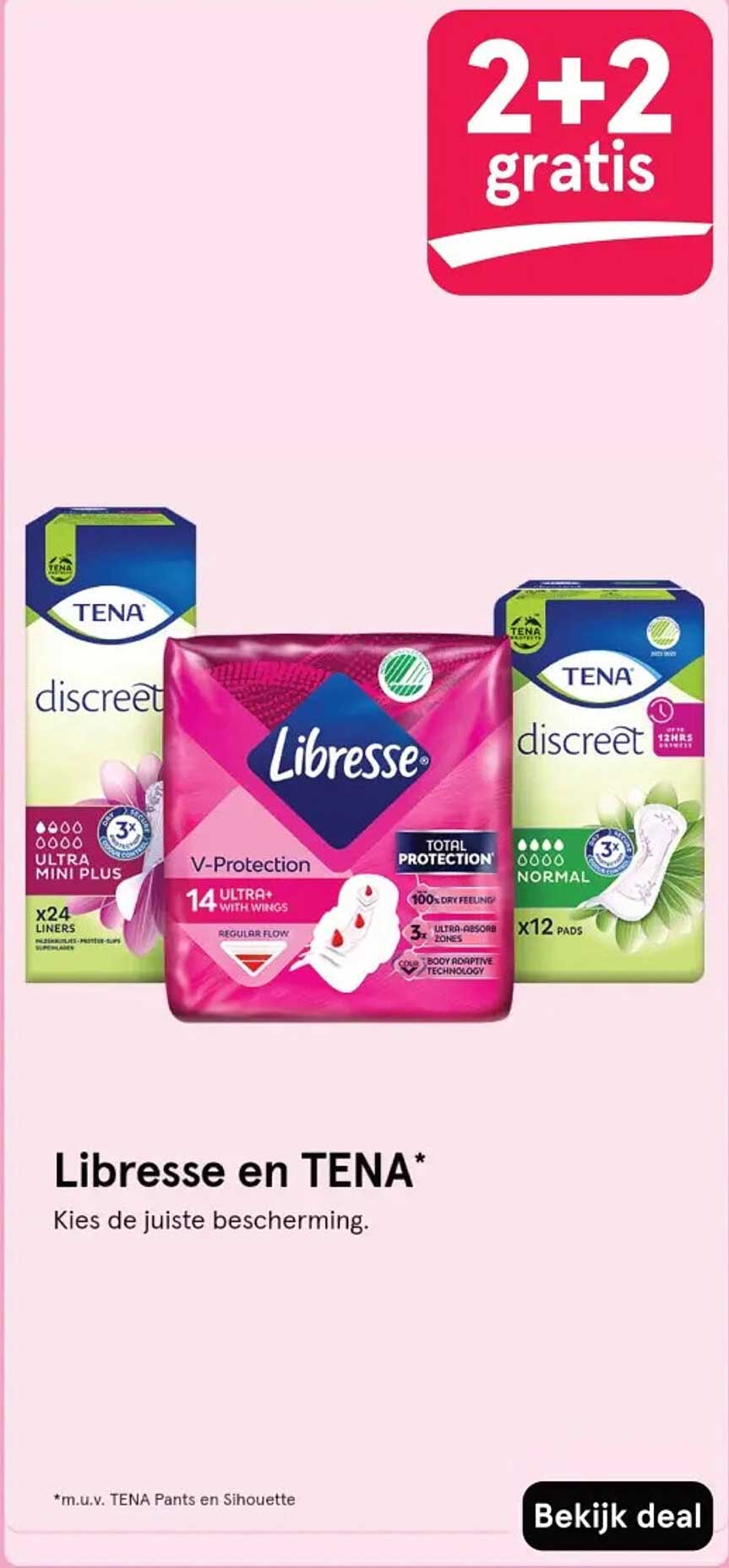 Libresse en TENA*