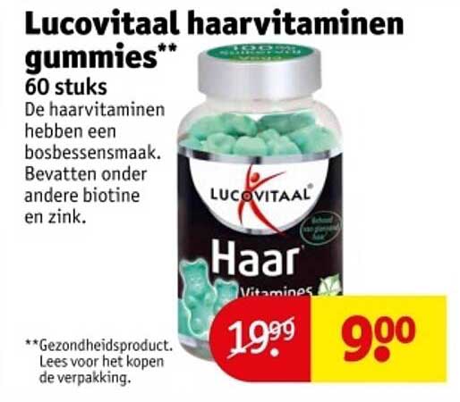 Lucovitaal haarvitaminen gummies**