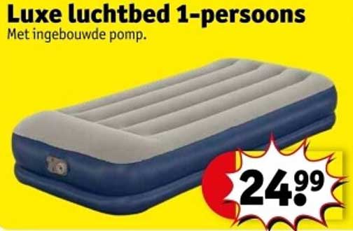 Luxe luchtbed 1-persoons