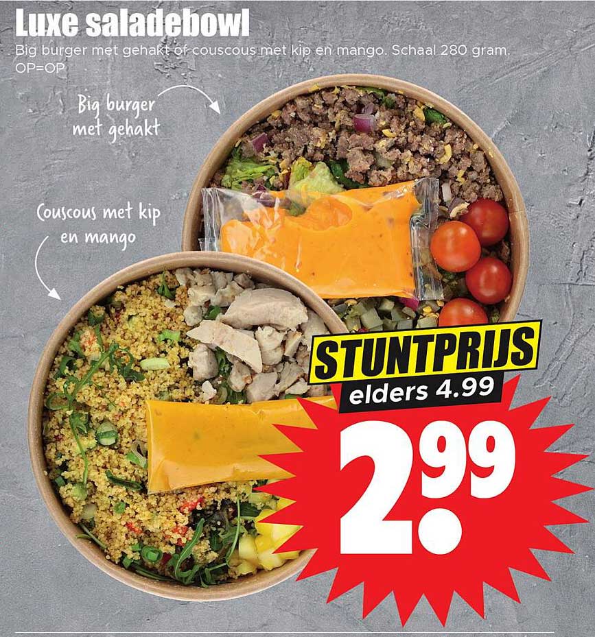 Luxe saladebowl