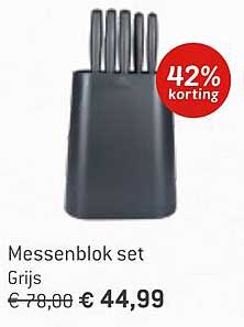 Messenblok set