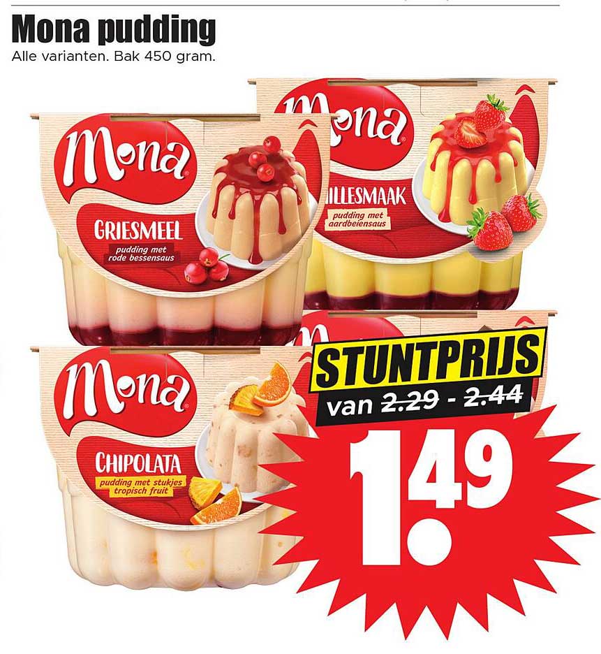 Mona pudding