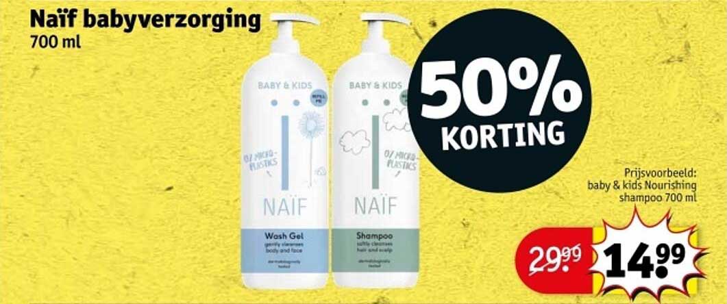 Naïf babyverzorging 700 ml