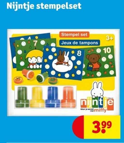 Nijntje stempelset