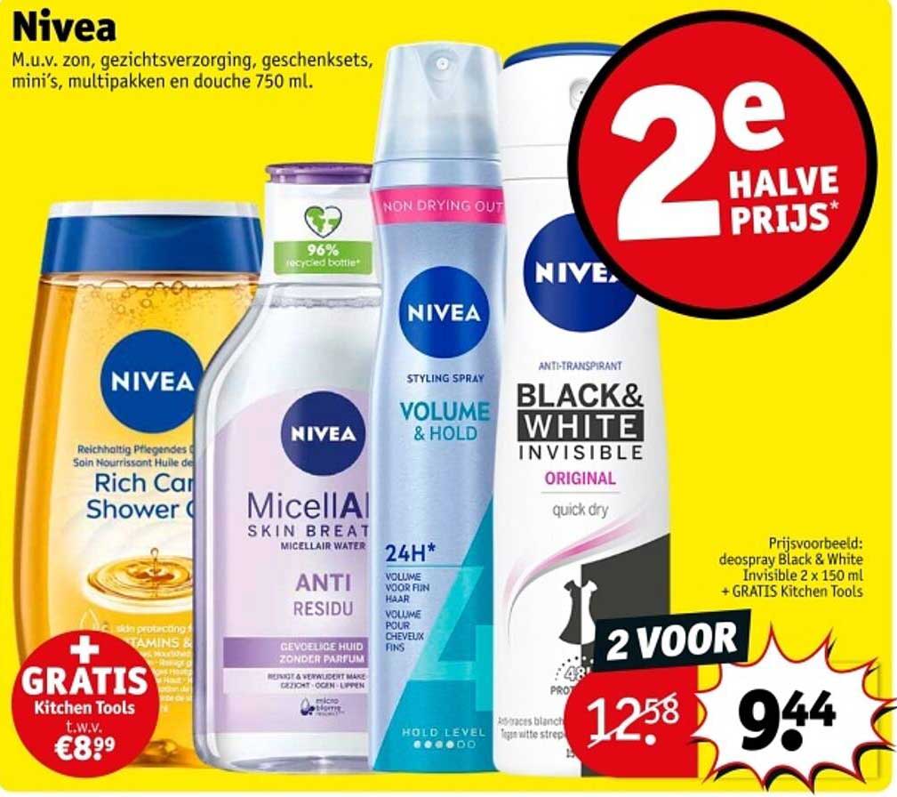Nivea 2 voor €9,44