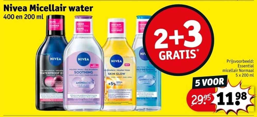 Nivea Micellair water 400 en 200 ml