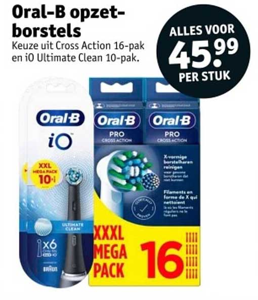 Oral-B opzetborstels