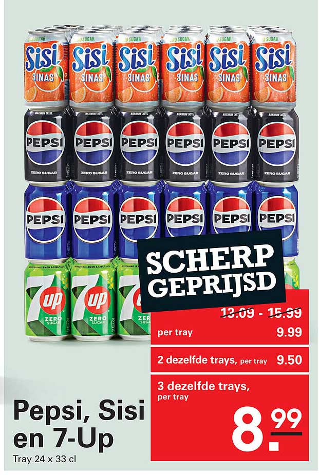 Pepsi, Sisi en 7-Up