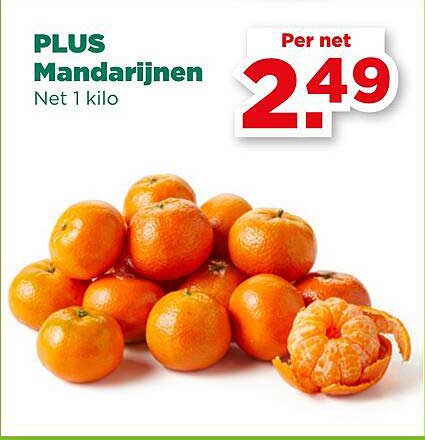 PLUS Mandarijnen Net 1 kilo