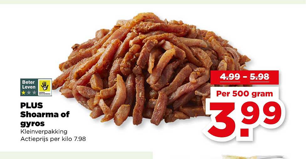 PLUS Shoarma of gyros