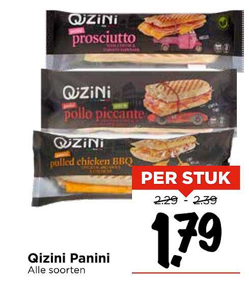 Qizini Panini - Alle soorten