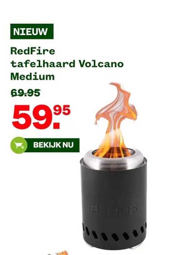 RedFire tafelhaard Volcano Medium