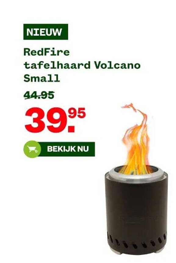 RedFire tafelhaard Volcano Small