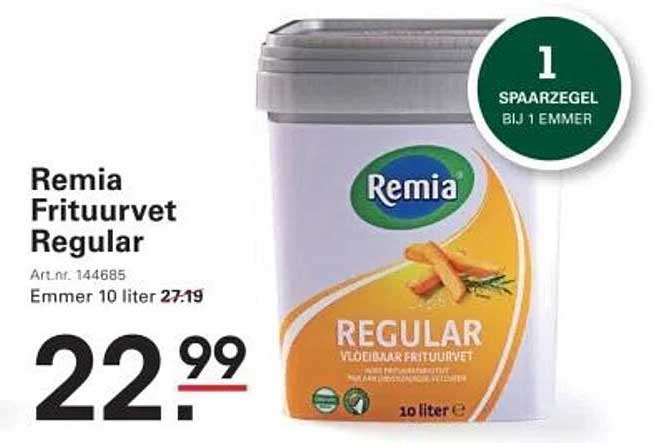 Remia Frituurvet Regular