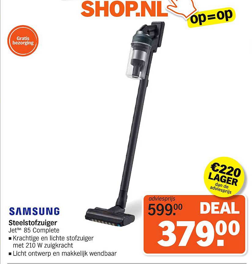 Samsung Steelstofzuiger Jet™ 85 Complete