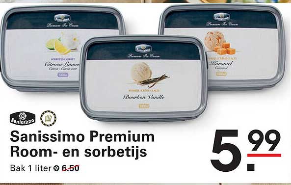 Sanissimo Premium Room- en sorbetijs