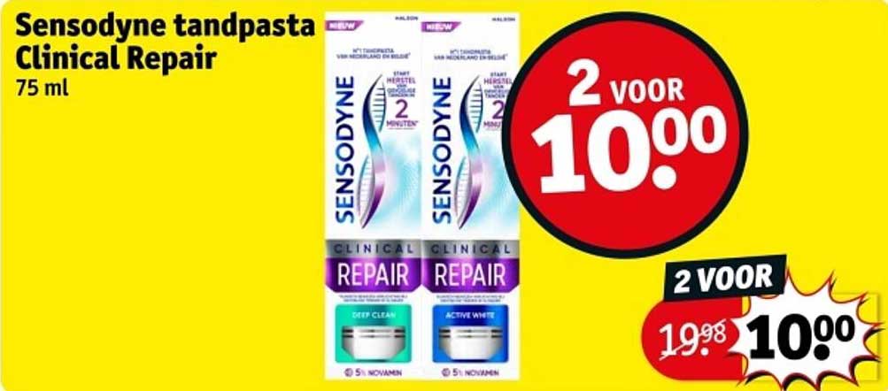 Sensodyne tandpasta Clinical Repair 75 ml