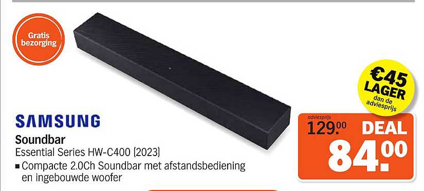 Soundbar Essential Series HW-C400 (2023)