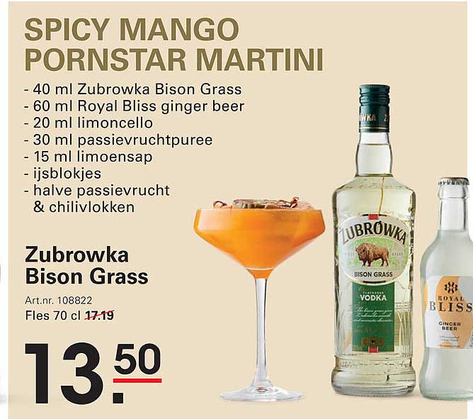 SPICY MANGO PORNSTAR MARTINI