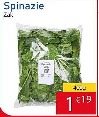 Spinazie Zak