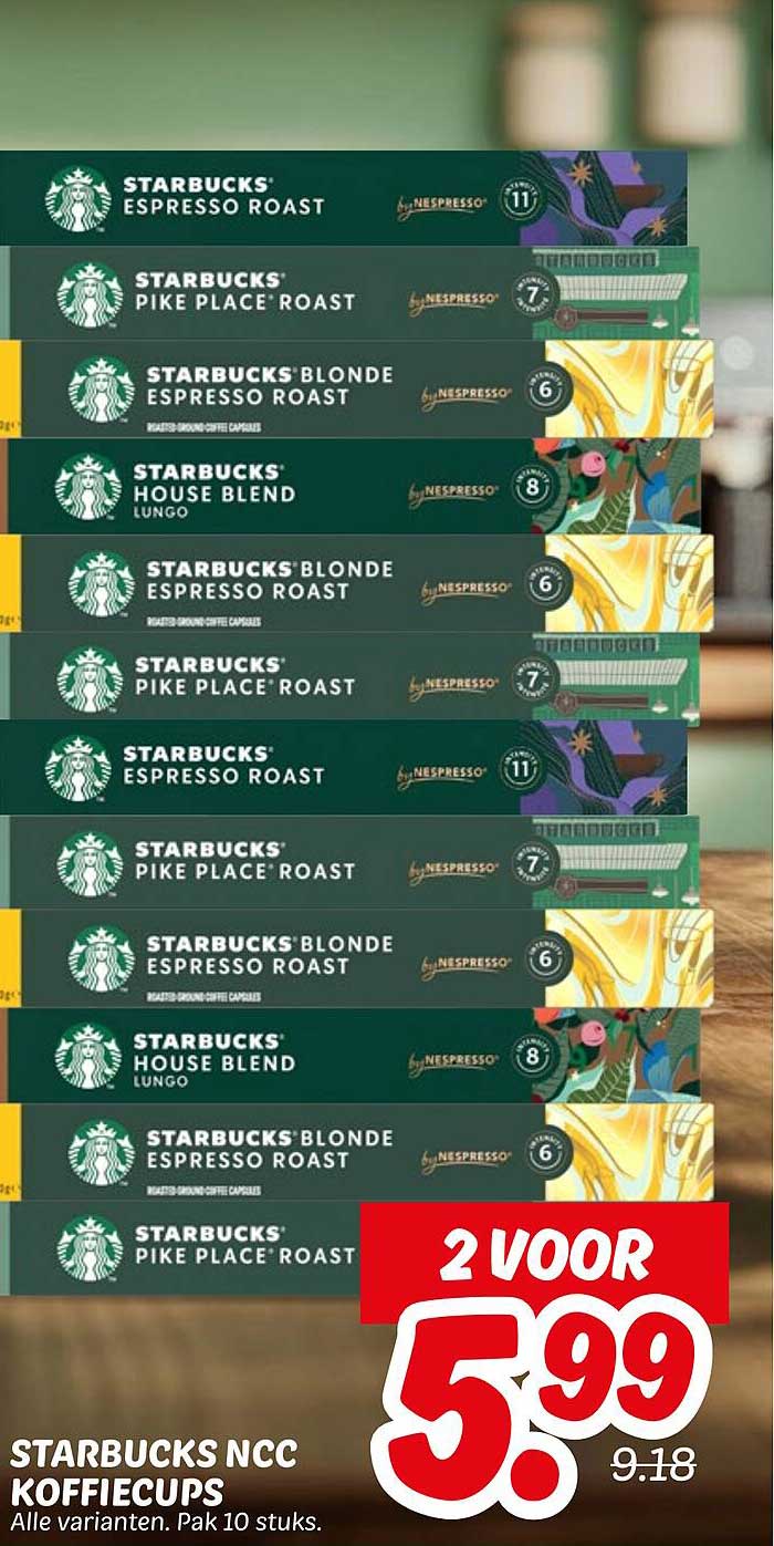 STARBUCKS NCC KOFFIECUPS