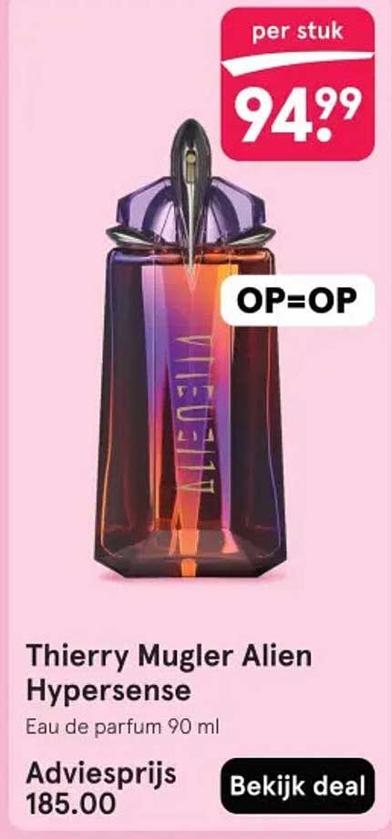 Thierry Mugler Alien Hypersense Eau de parfum 90 ml