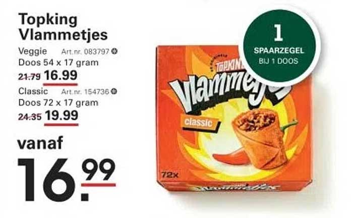 Topking Vlammetjes
