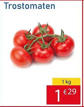 Trostomaten 1 kg voor €1,29
