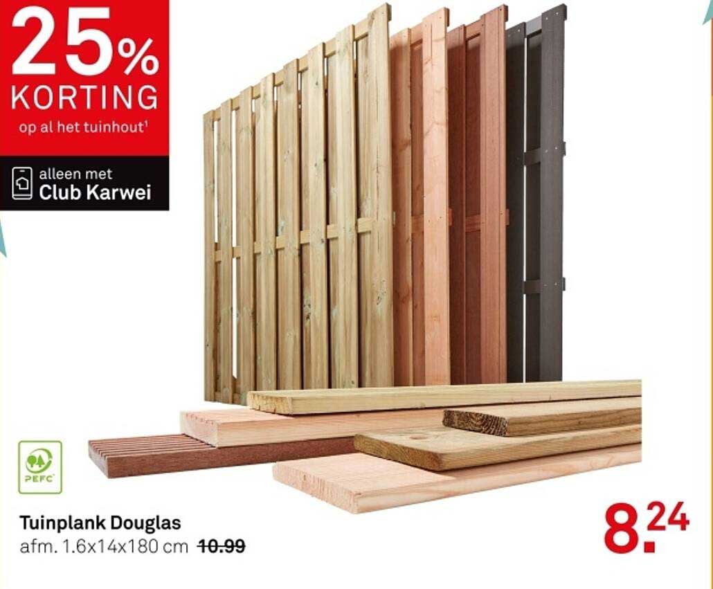 Tuinplank Douglas
