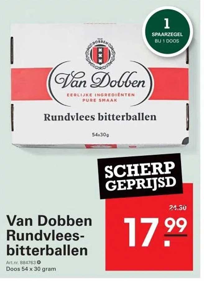 Van Dobben Rundvlees-bitterballen