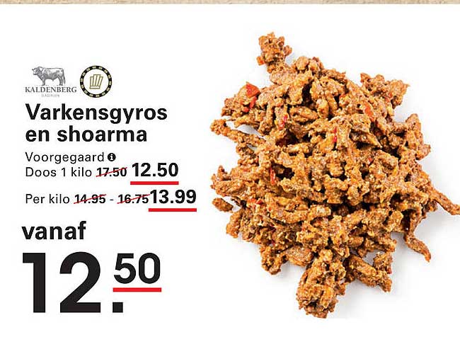 Varkensgyros en shoarma