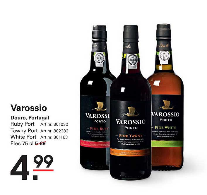 Varossio Port 75 cl voor 4,99
