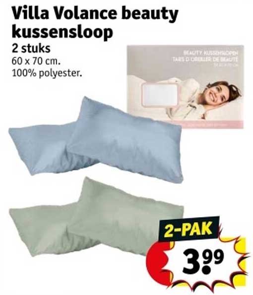 Villa Volance beauty kussensloop