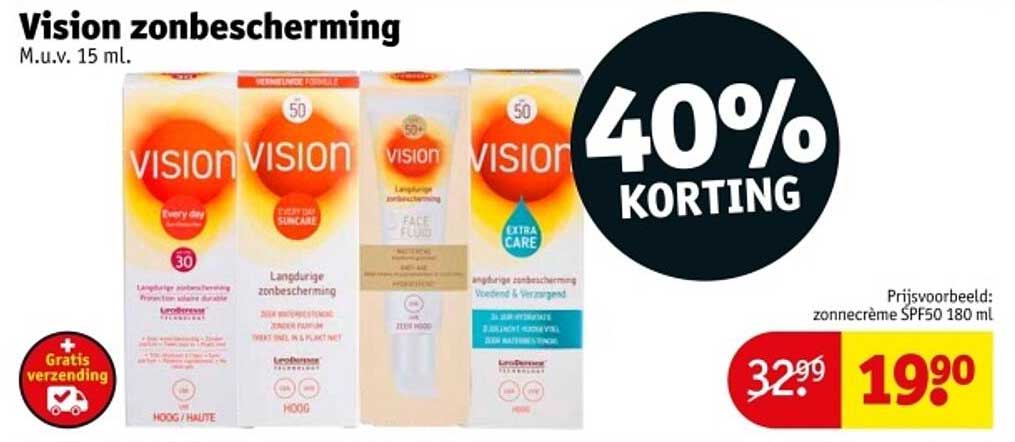 Vision zonbescherming M.u.v. 15 ml.